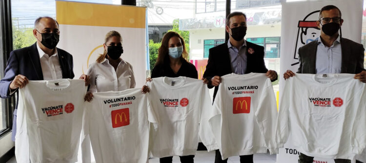 Apoyamos a los voluntarios de las jornadas de vacunación en Panamá