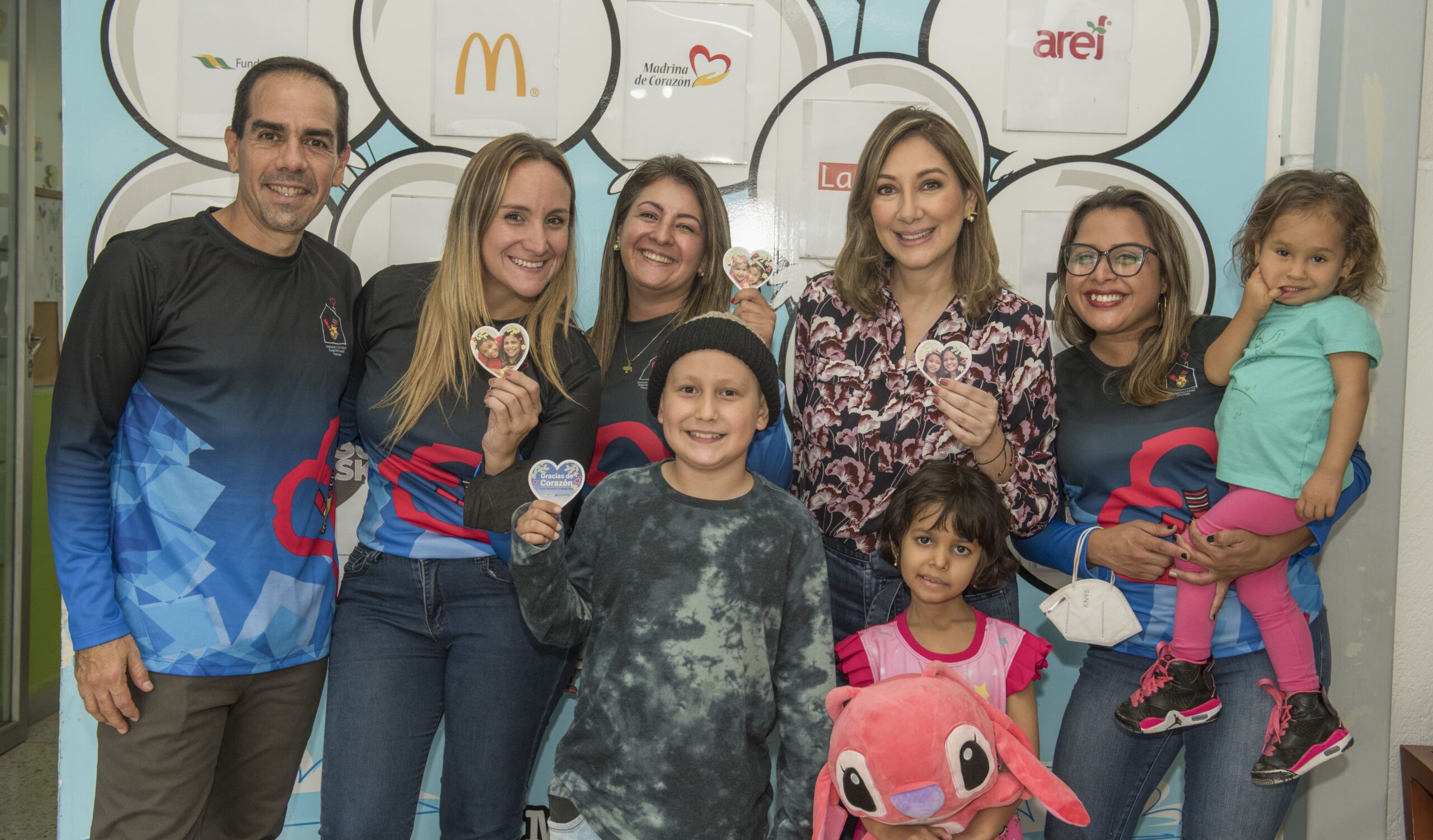 En Venezuela lanzamos por quinto año consecutivo la campaña de recaudación “Gracias de Corazón” a beneficio de los niños de la casa Ronald McDonald