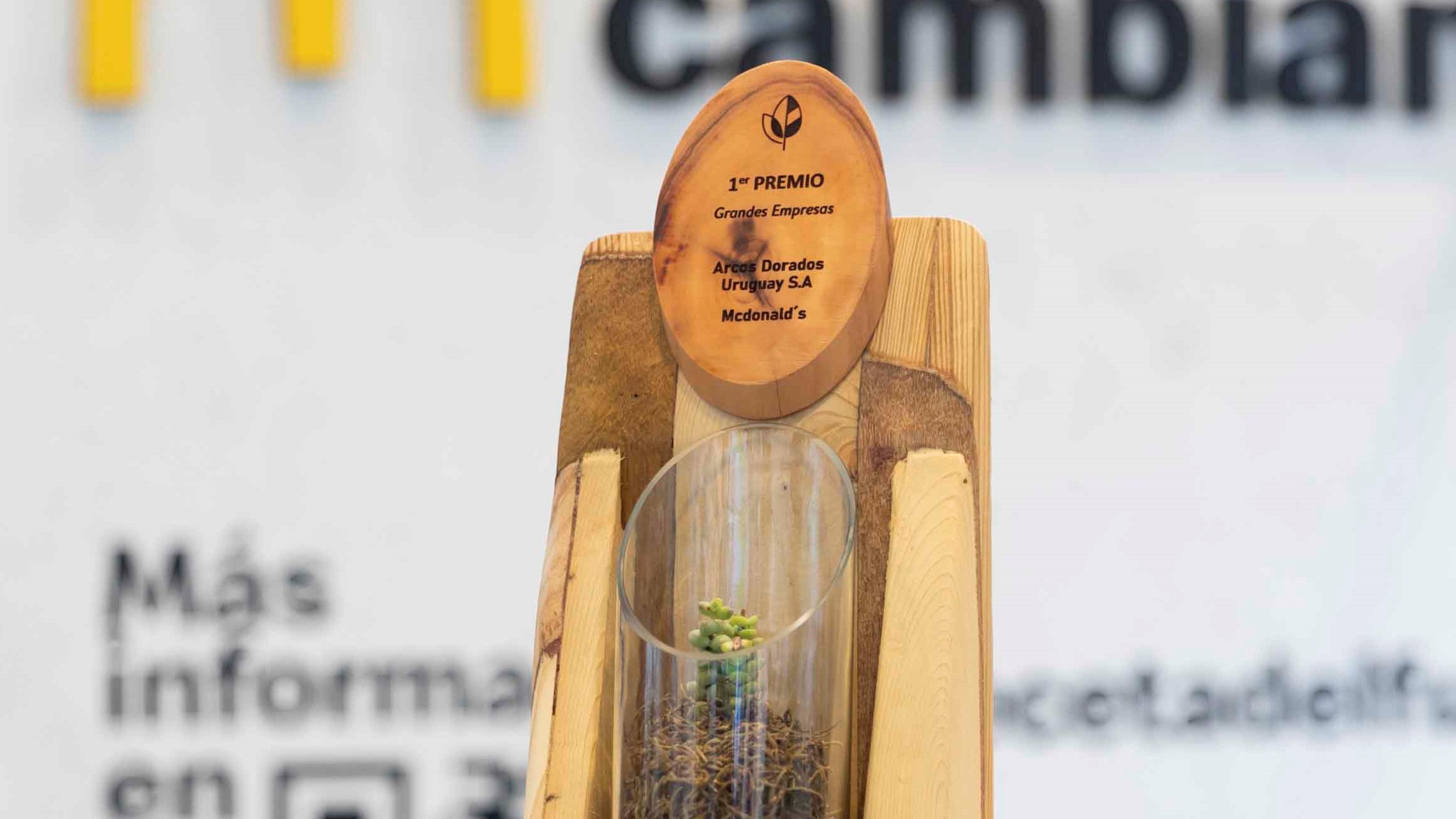 ¡Obtuvimos el primer lugar en el Premio Nacional de Ambiente Uruguay 2023!
