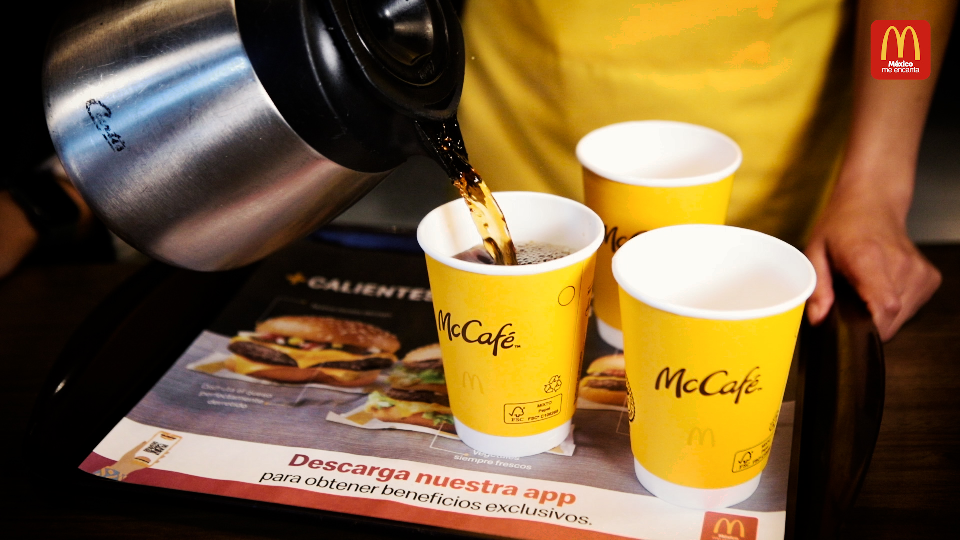 En México el 100% de nuestro McCafé es de origen nacional y además sustentable 